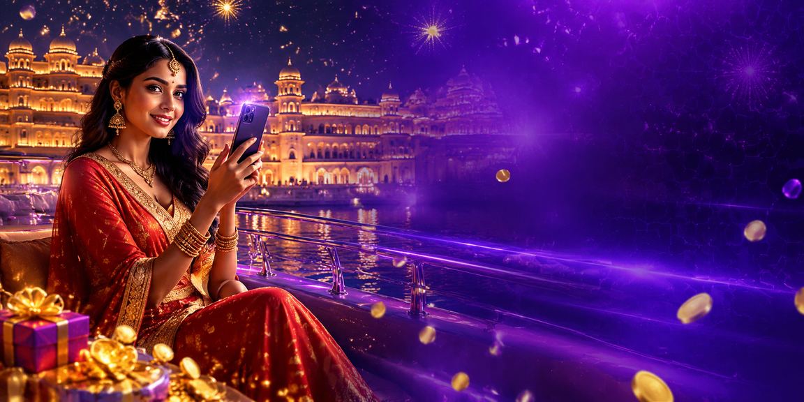 Indian player enjoying mobile casino gaming experience