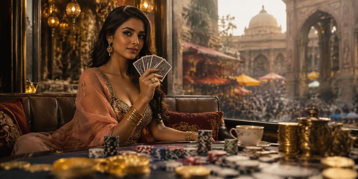 Players enjoying Teen Patti game with Indian rupees betting