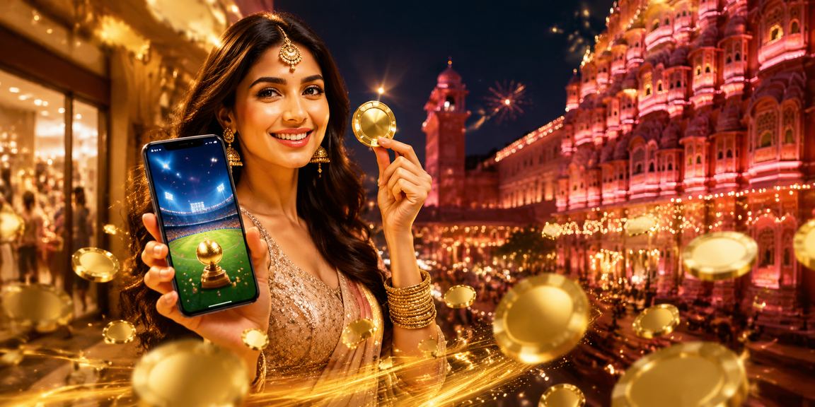 Exciting cricket betting scene in Jaipur during Diwali festival